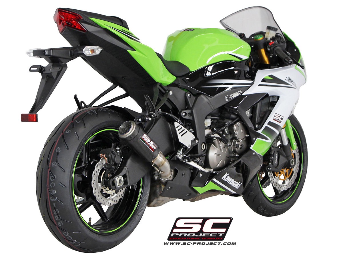 SC-Project CR-T Slip On - Kawasaki Ninja ZX-6R 636 2013-2023